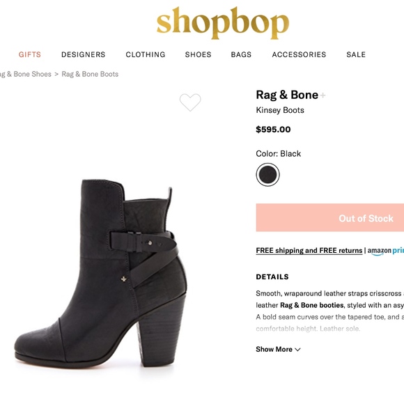 Rag & Bone Kinsey Boots - Picture 2 of 8